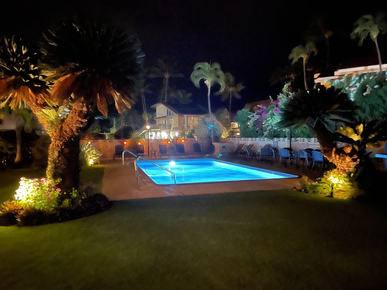 Pool in 2-bedroom unit at Wailana Sands